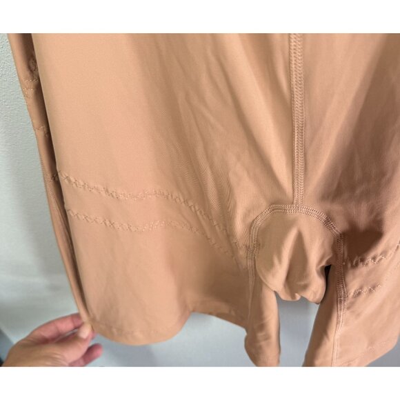 NWT Slimers Body Shaper XXL Nude Tummy Control U Plunge Backless Full Bodysuit - Picture 8 of 12